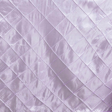 Versatile and Stunning Lavender Lilac Pintuck Round Tablecloth
