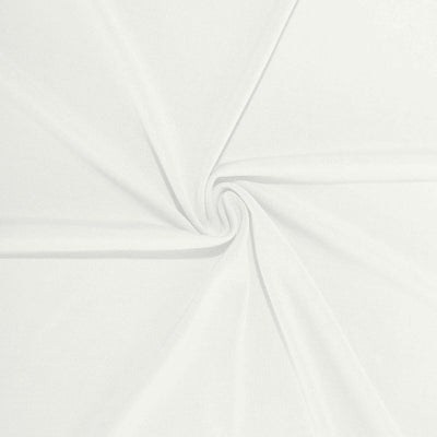 White fabric texture with smooth folds and draping.