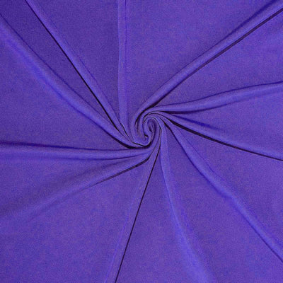 Purple fabric with a smooth texture and rich color.