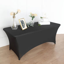 Fitted Spandex Rectangular Tablecloth For 8 ft Table