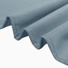 Square 54 Inch Table Overlay In Dusty Blue Polyester