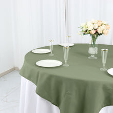 Square Table Overlay 54 Inches Eucalyptus Sage Green