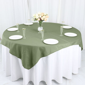 Make Every Event Memorable with the Dusty Sage Green Wedding Table Overlay