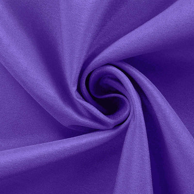 Purple fabric swirl showing texture and color detail.