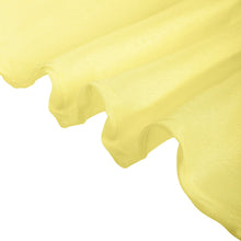 Polyester Square Tablecloth 54 Inch Yellow 