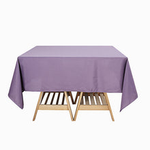 70 Inch Square Tablecloth Violet Amethyst Polyester