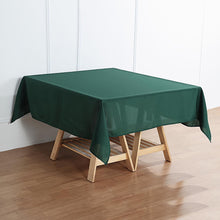 Hunter Emerald Green 70 Inch Square Polyester Tablecloth