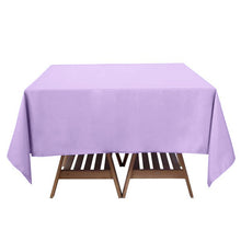 70inch Lavender Lilac Square Polyester Tablecloth