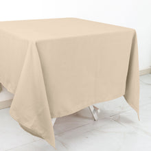 Nude Square Tablecloth 70 Inch Polyester
