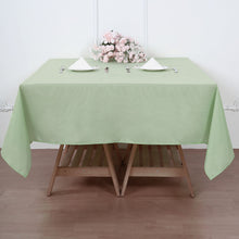 Sage Green Table Overlay Square 70 Inch