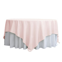 Rose Gold Blush Square Polyester Tablecloth 90 Inch Seamless