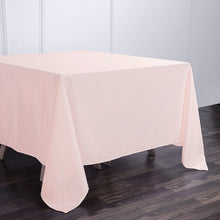 Rose Gold Blush 90 Inch Seamless Square Polyester Tablecloth