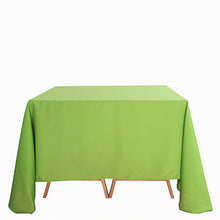 Apple Green 90 Inch Square Polyester Tablecloth