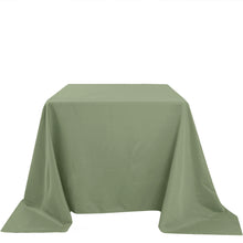 90 Inch Square Eucalyptus Sage Green Tablecloth In Polyester