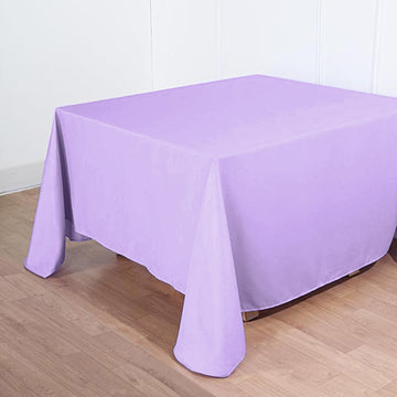 Durable and Stylish Lavender Lilac Tablecloth
