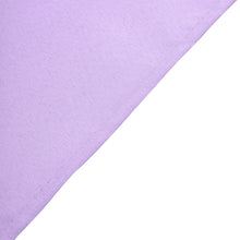 Lavender 90 Inch Square Seamless Polyester Table Overlay