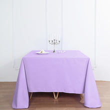 Lavender Seamless Polyester 90 Inch Square Tablecloth