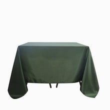 90 Inch Square Tablecloth Polyester Seamless Olive Green