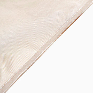 Beige Satin Tablecloth: The Epitome of Elegance