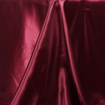 Create a Festive Atmosphere with the Seamless Burgundy Rectangular Tablecloth