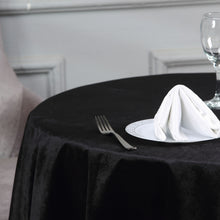 54Inch x 54Inch Black Seamless Premium Velvet Square Table Overlay, Reusable Linen