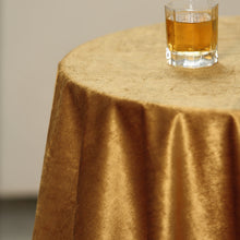 54inch x 54inch Gold Seamless Premium Velvet Square Table Overlay, Reusable Linen#whtbkgd