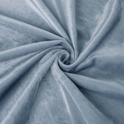 Soft blue velvet fabric with a smooth texture.