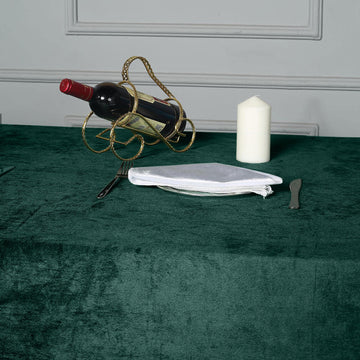 Unleash the Beauty of your Event Decor with a Premium Velvet Tablecloth