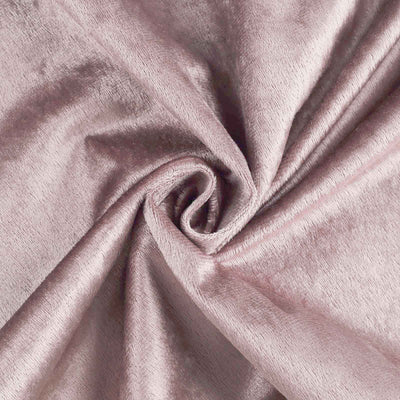 Soft pink velvet fabric with a smooth texture.