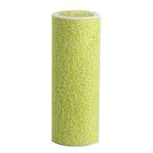 6"x10 Yards Apple Green Elaborate Design Glitter Organza Tulle Fabric Rolls#whtbkgd