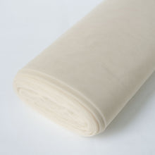 Tulle Fabric Spool Roll in Beige Color 108 Inch x 50 Yards          