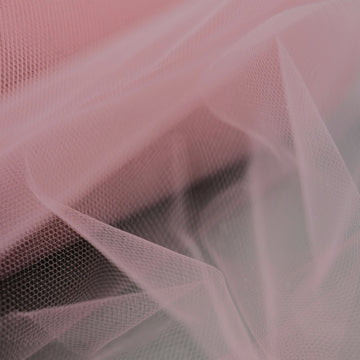 Enhance Your Event Decor with Dusty Rose Tulle Fabric