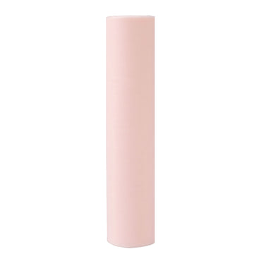 Blush Tulle Fabric Bolt for Craft Enthusiasts