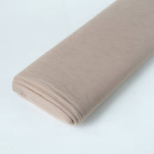 Tulle Sheer Fabric Spool Roll in Taupe Color 54 Inch x 40 Yards          