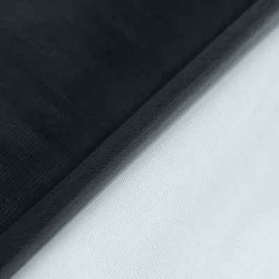 Black and white textured fabric swatches