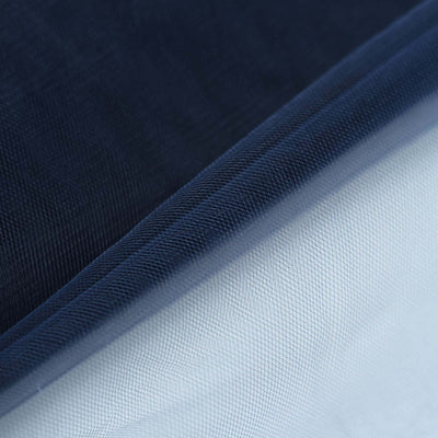 Navy blue and white fabric layers with a textured finish