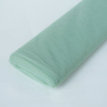 Tulle Sheer Fabric Spool Roll in Sage Green Color 54 Inch x 40 Yards          
