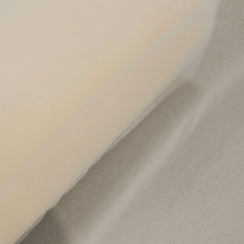 6 Inch By 100 Yards Sheer Tulle Beige Fabric Bolt