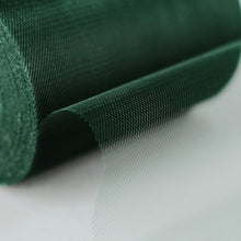 Hunter Emerald Green Tulle Sheer 6 Inch x 100 Yards Fabric Bolt Spool Roll