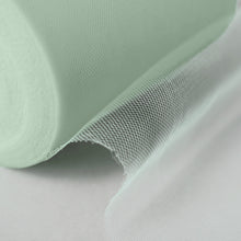 Mint Tulle Sheer 6 Inch x 100 Yards Fabric Bolt Spool Roll