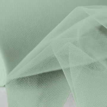 Elevate Your Event Decor with Mint Tulle Fabric Bolt