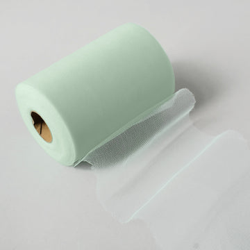 Create Magical Moments with Mint Tulle Fabric Bolt
