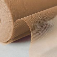6 Inch By 100 Yards Sheer Tulle Natural Fabric Bolt