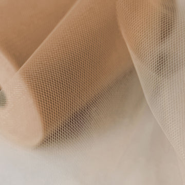 Natural Tulle Fabric Bolt for Stunning Event Decor