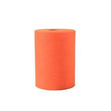 Tulle Sheer Fabric Bolt Orange Spool Roll 6 Inch x 100 Yards
