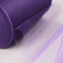 Purple Tulle Sheer 6 Inch x 100 Yards Fabric Bolt Spool Roll