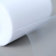 White Tulle Sheer 6 Inch x 100 Yards Fabric Bolt Spool Roll