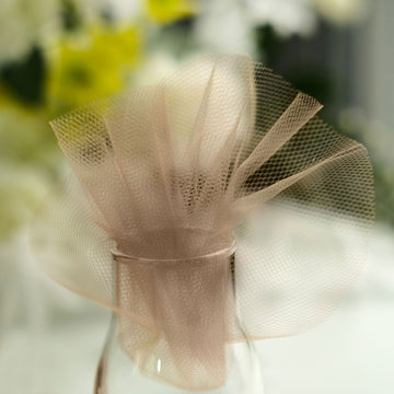Create Charming Party Favors with Natural Sheer Nylon Tulle Circles