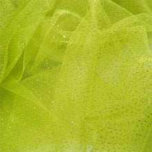 Shimmering Glitter Sparkle Dot Tulle Fabric-Tea Green-54"x15 Yard#whtbkgd