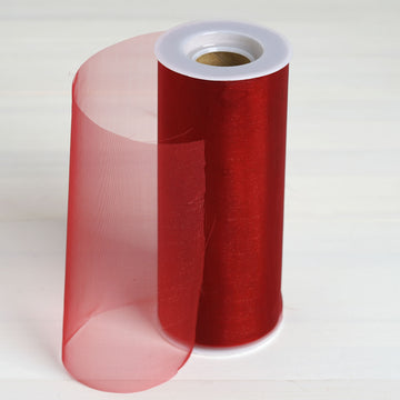 Versatile and Durable Organza Fabric Bolt